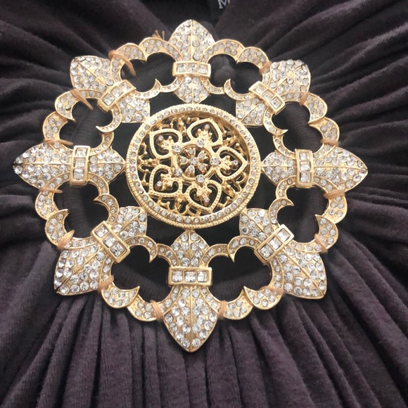 Sky brown dress top - Picture 2 of 2